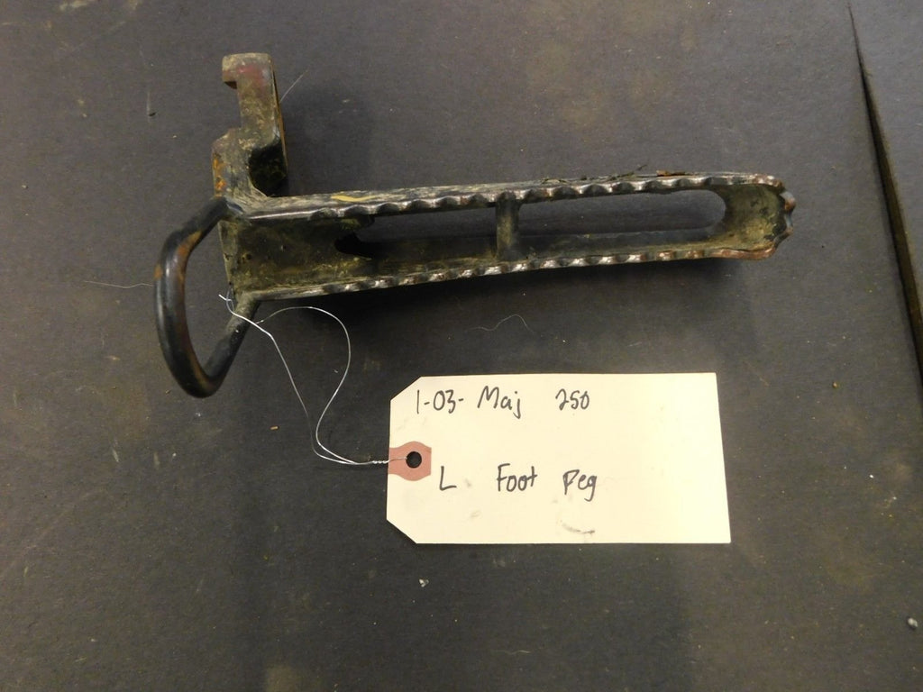 2003 Kawasaki Mojave 250 Left Foot Peg