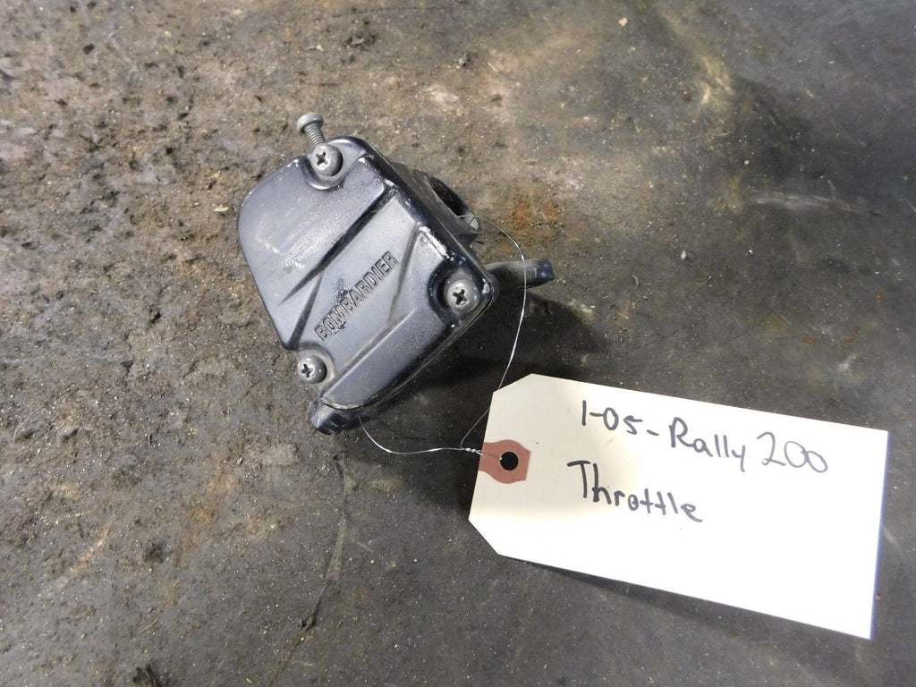 2005 Can Am Bombardier Rally 200 2x4 Thumb Throttle