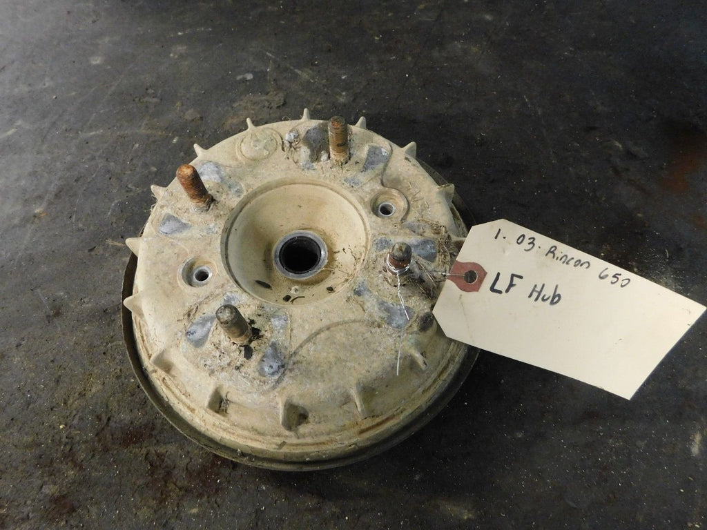2003 Honda Rincon 650 Left Front Hub