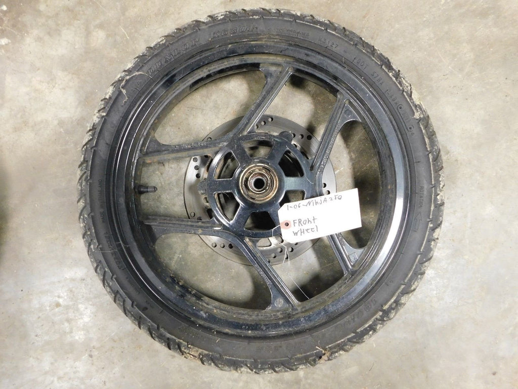 2006 Kawasaki Ninja 250 Front Wheel w/ Hub