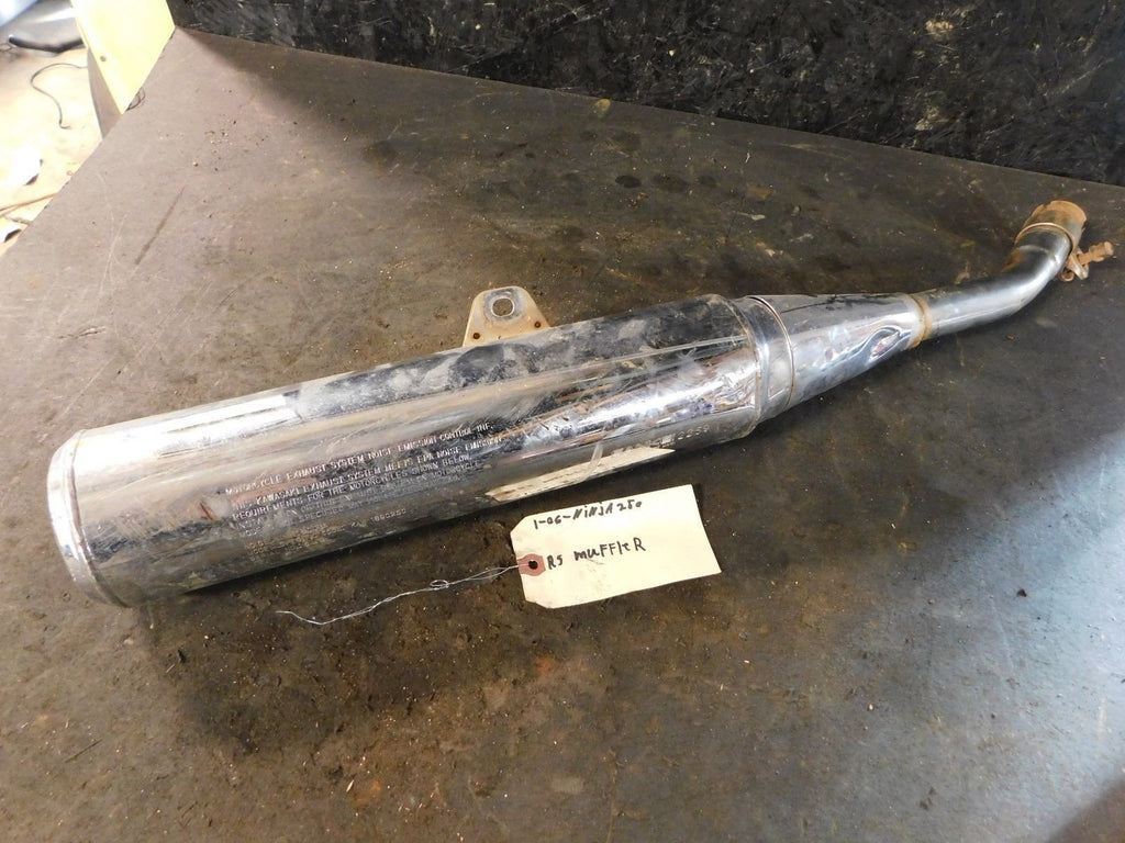 2006 Kawasaki Ninja 250 Right Side Muffler