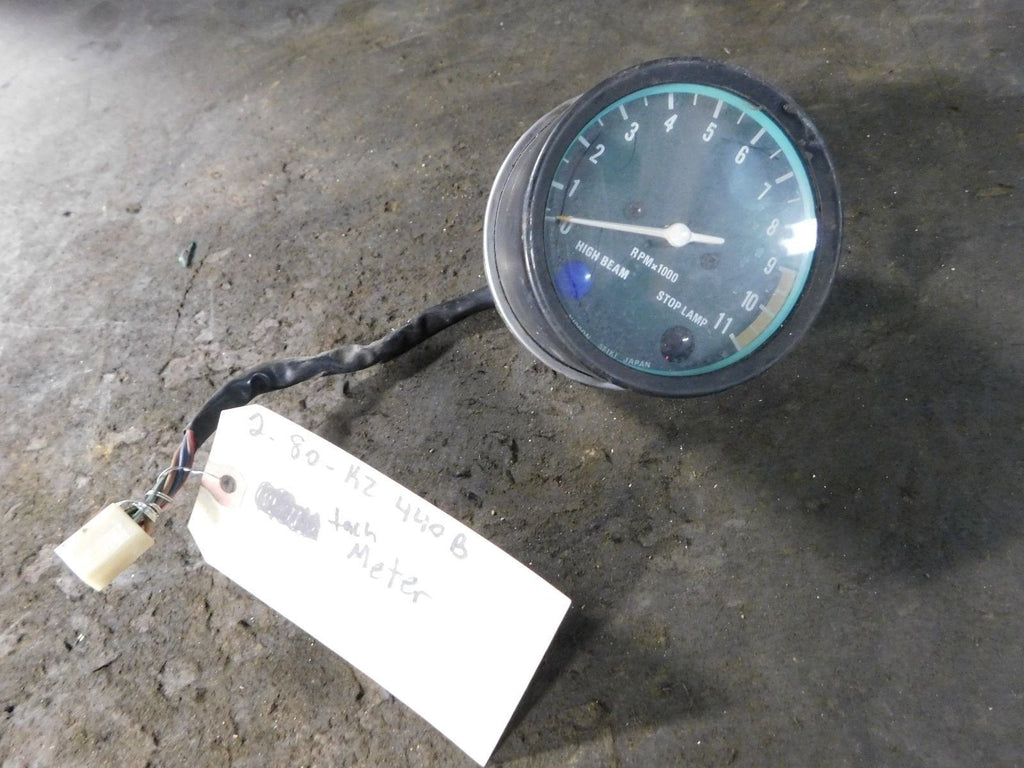 1980 Kawasaki KZ440B Tach Meter