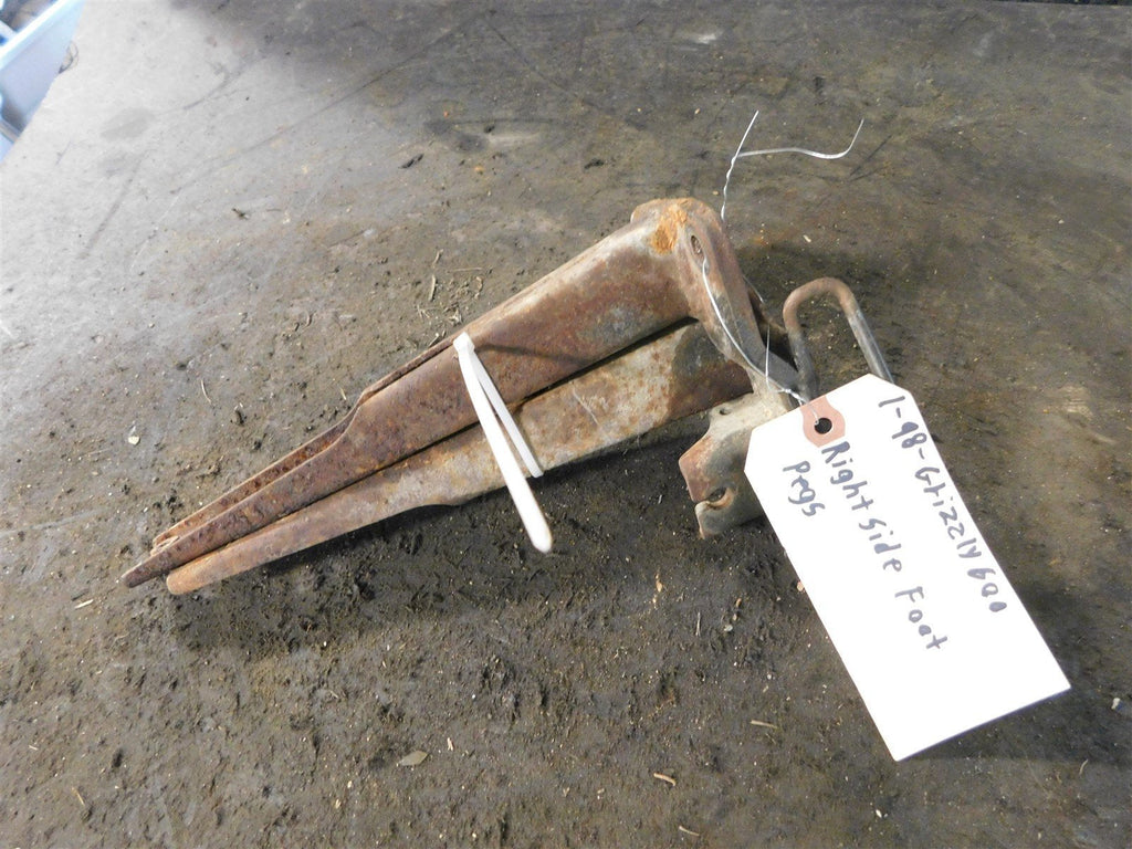 1998 Yamaha Grizzly 600 4x4 Right Foot Board Brackets