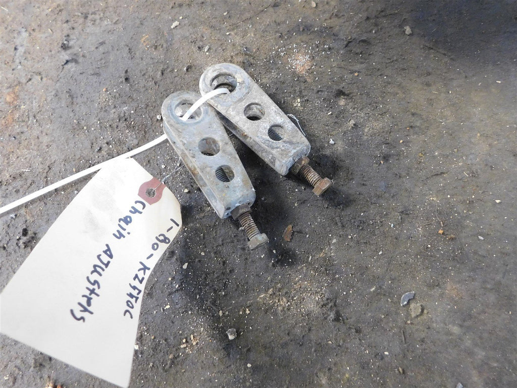 1980 Kawasaki KZ550 Chain Adjusters