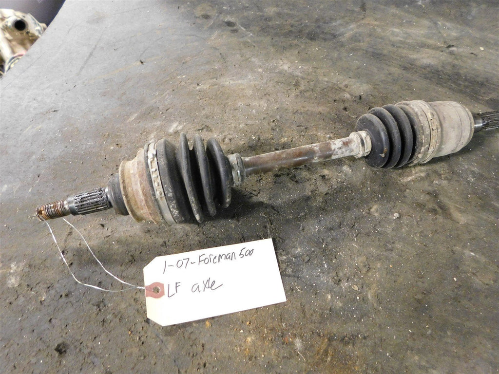 2007 Honda TRX 500ES Foreman 4x4 Left Front Axle