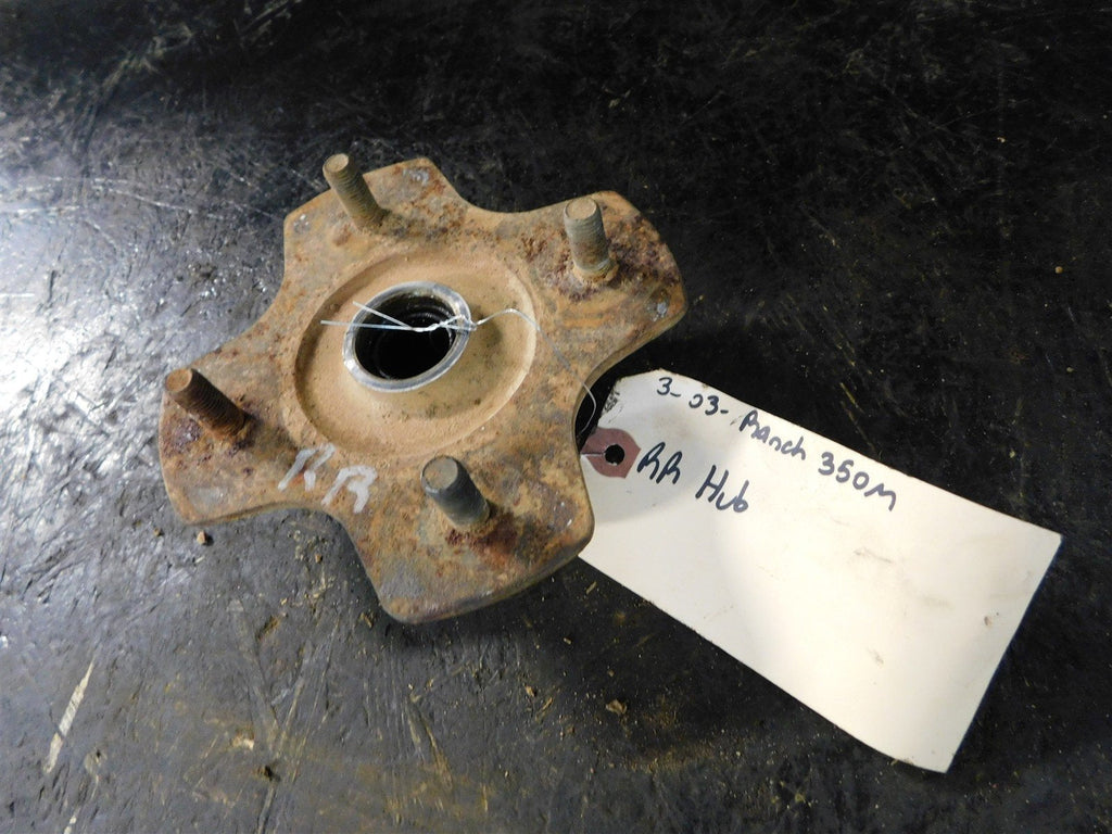 2003 Honda Rancher 350FM 4wd Rear Right Wheel Hub