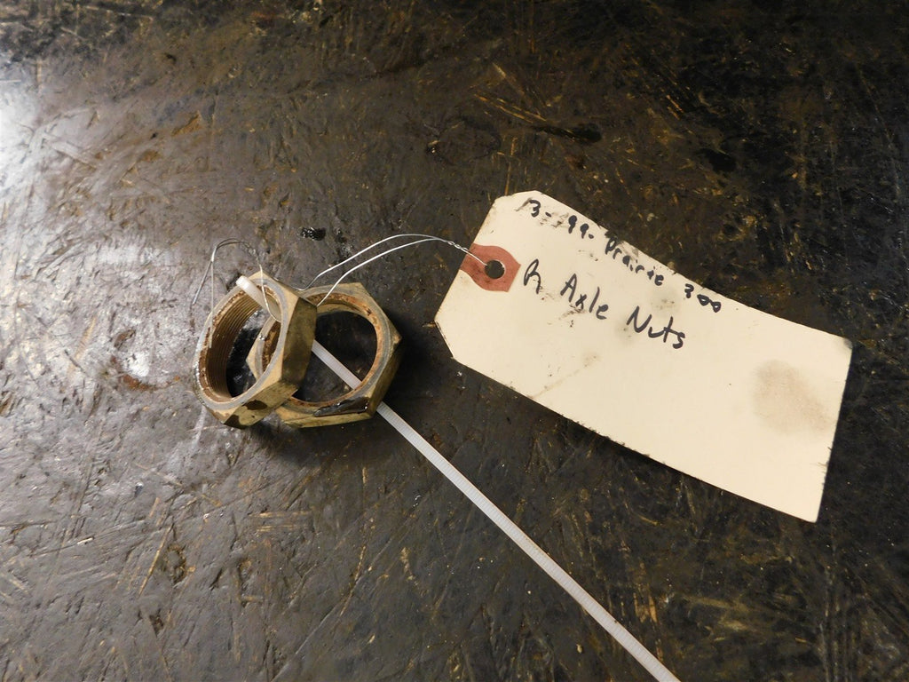 1999 Kawasaki Prairie 300 4x4 Rear Axle Jam Nuts