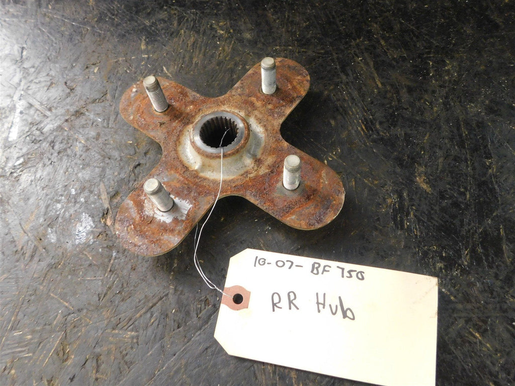 2007 Kawasaki Brute Force 750 Right Rear Wheel Hub