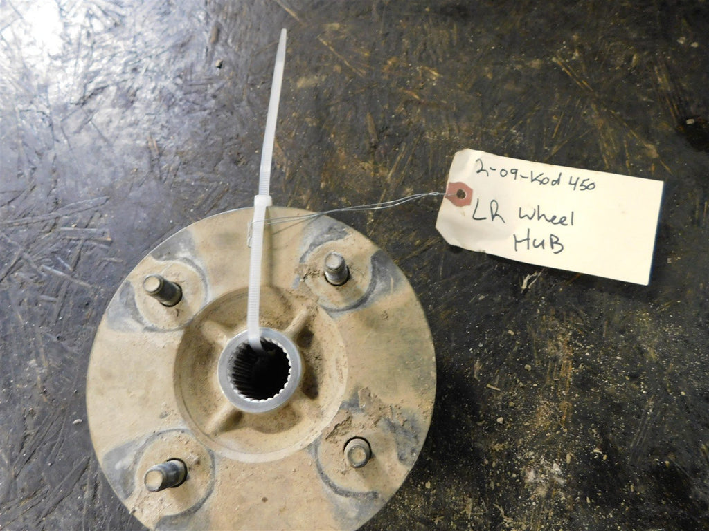 2009 Yamaha Kodiak 450 4x4 Left Rear Wheel Hub