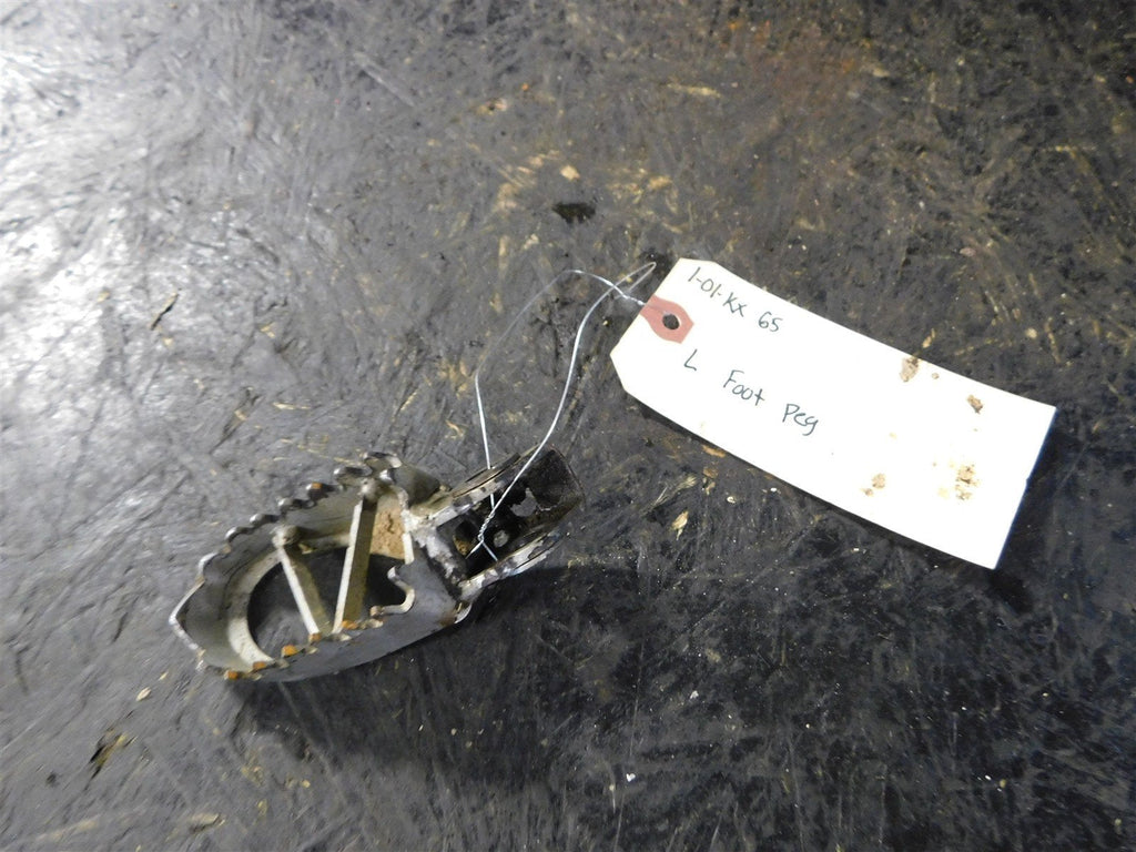 2001 Kawasaki KX65 Left Foot Peg