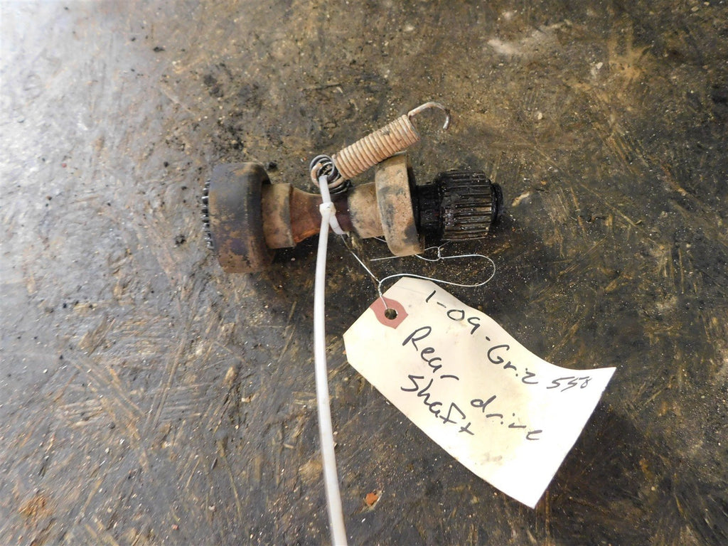 2009 Yamaha Grizzly 550 Rear Drive Shaft