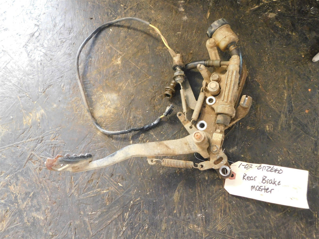 2002 Yamaha Grizzly 660 Rear Brake Master