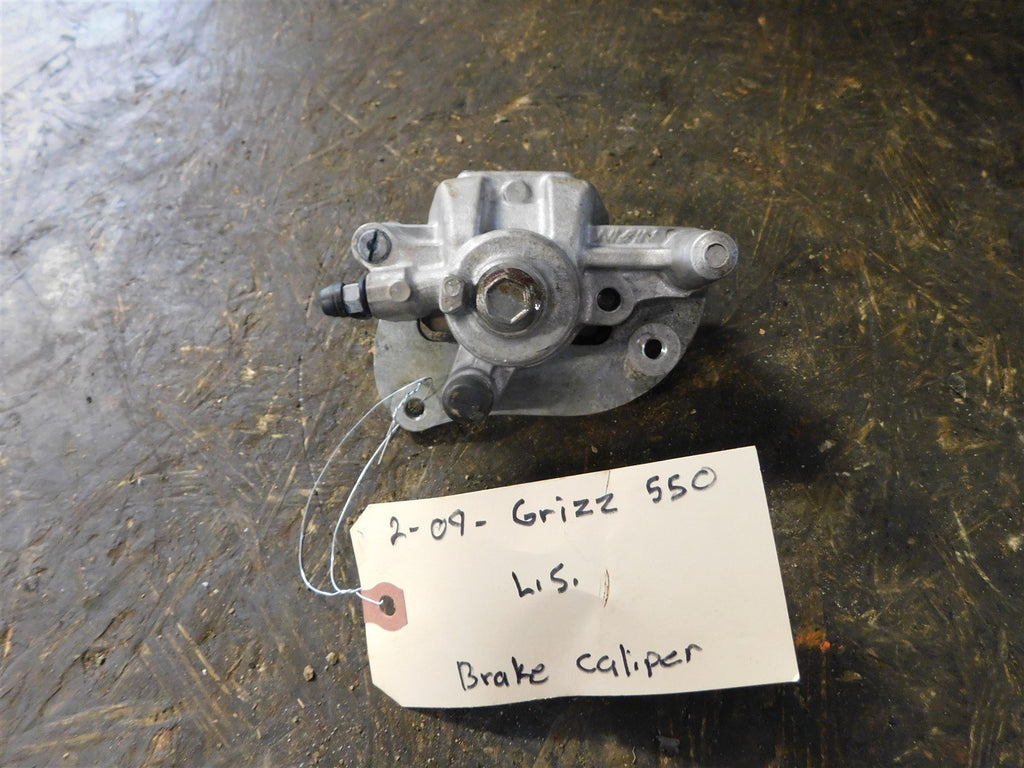 2009 Yamaha Grizzly 550 4WD Left Front Brake Caliper