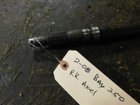 2008 Kawasaki Bayou 250 Right Rear Axle