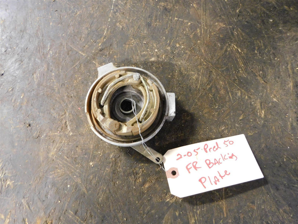 2005 Polaris Predator 50 Right Front Brake Backing Plate