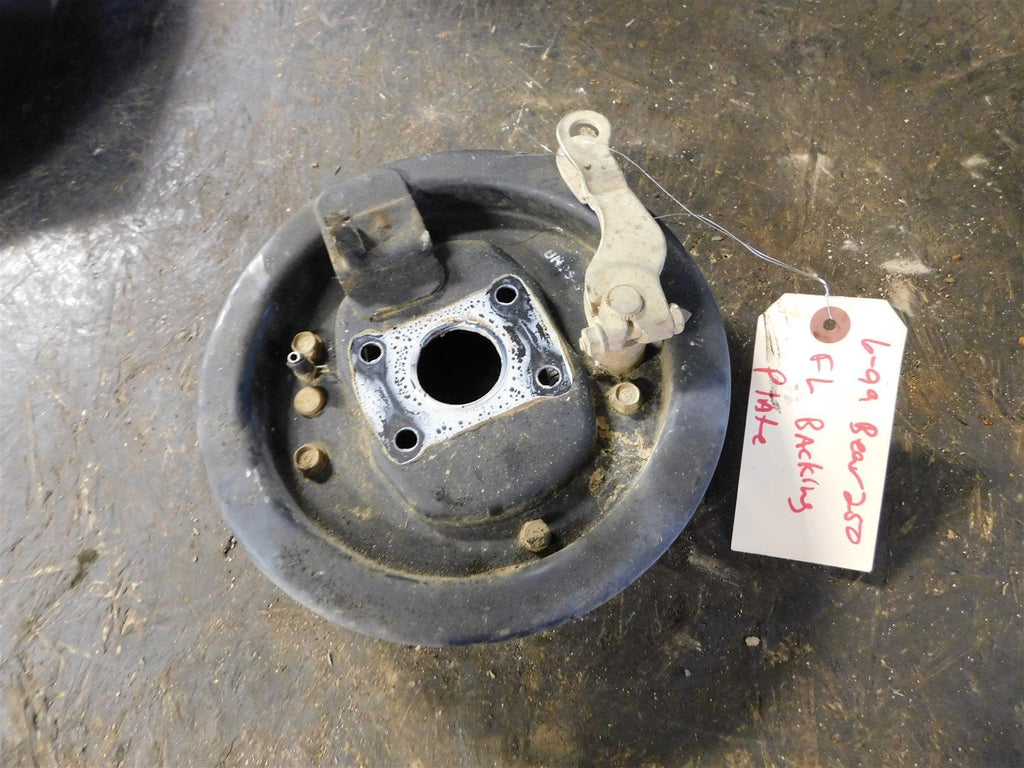 1999 Yamaha Bear Tracker 250 2WD Left Front Brake Backing Plate