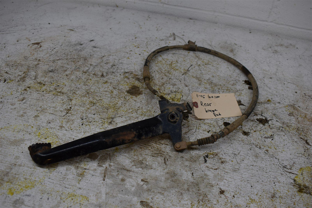 2005 Suzuki King Quad 700 Rear Brake Pedal & Cable
