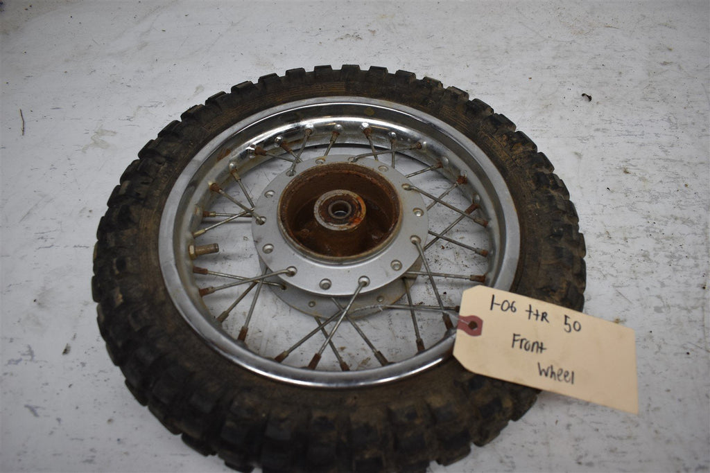 2006 Yamaha TTR 50 Front Wheel 94125-10800-00