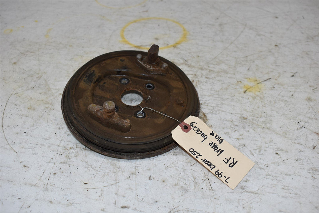 1999 Yamaha Bear Tracker 250 Right Front Brake Backing Plate 4XE-F7290-00-00