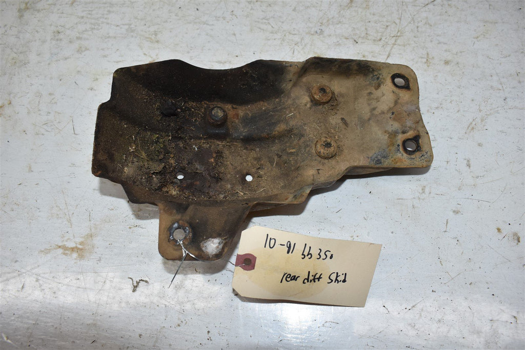 1991 Yamaha Big Bear 350  Rear Differential Skid Plate