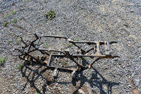 1989 Yamaha Breeze 125 Frame Chassis 3FA-21110-00-33