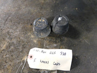 1988 Kawasaki Bayou KLF220 2x4 Front Wheel Hub Caps