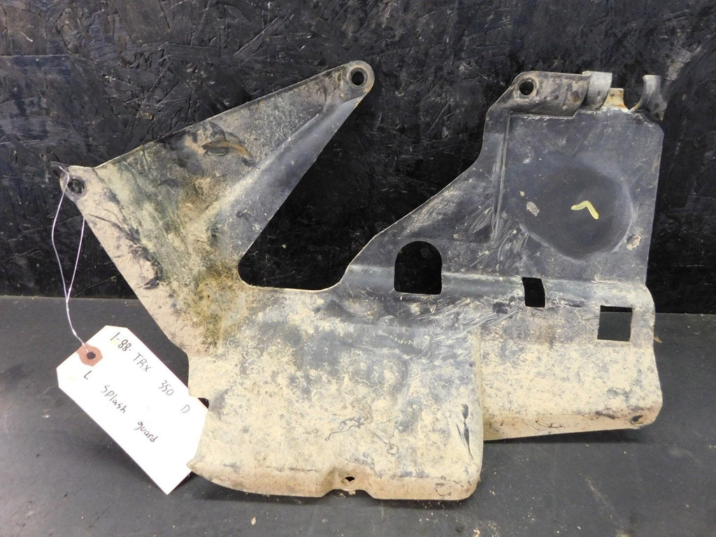 1988 Honda TRX350D Left Splash Guard