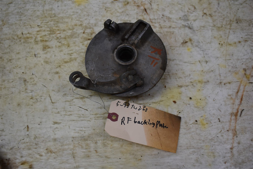 1993 Yamaha Timberwolf 250 Right Front Backing Plate