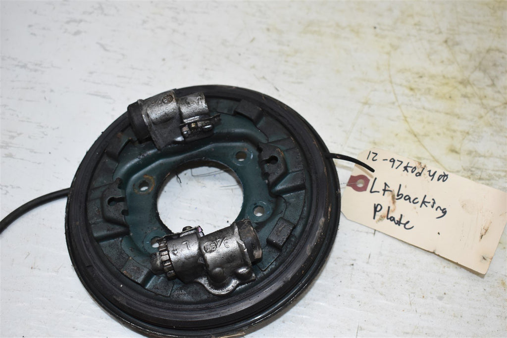 1997 Yamaha Kodiak 400 Left Front Brake Backing Plate 3HN-27208-10-00