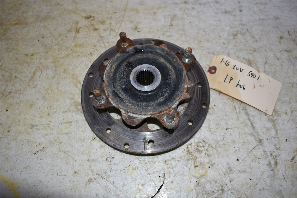 2016 John Deere Gator XUV 590i Left Front Wheel Hub AM148617