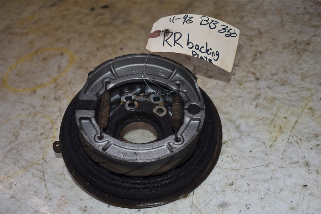 1998 Yamaha Big Bear 350 4x4 Rear Backing Plate 4GB-25321-00-00