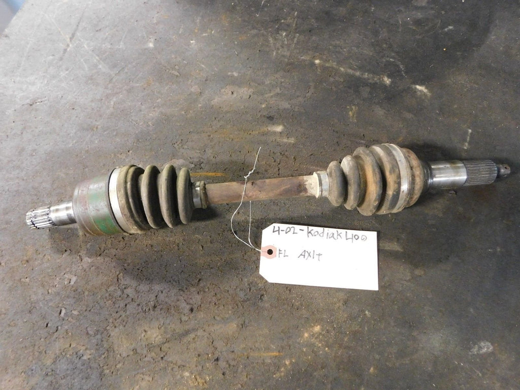 2002 Yamaha Kodiak 400 4x4 Left Front Axle