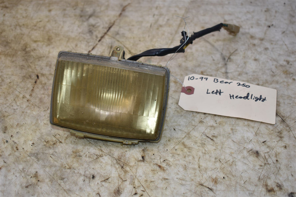 1999 Yamaha Bear Tracker 250 2WD Left Headlight 2HR-84310-40-00