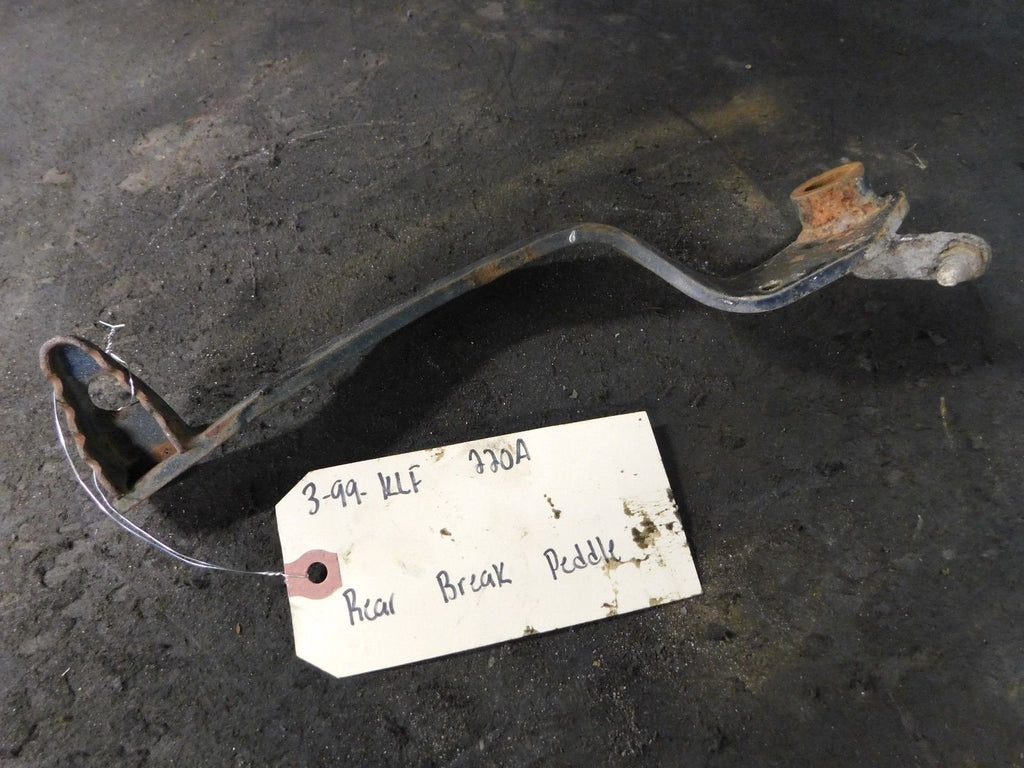 1999 Kawasaki Bayou KLF220A 2x4 Rear Brake Pedal