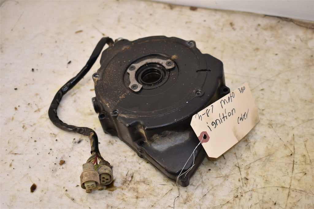 1987 Yamaha Moto-4 YFM350ERT Stator & Cover 1YW-85510-21-00