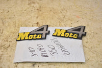 1987 Yamaha Moto-4 YFM350ERT Emblems
