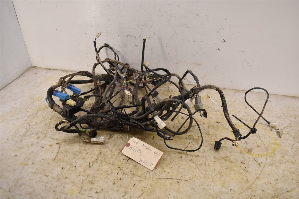 2006 Yamaha Rhino 660 4WD Wiring Harness - CORE Cut Wires 5UG-82590-30-00