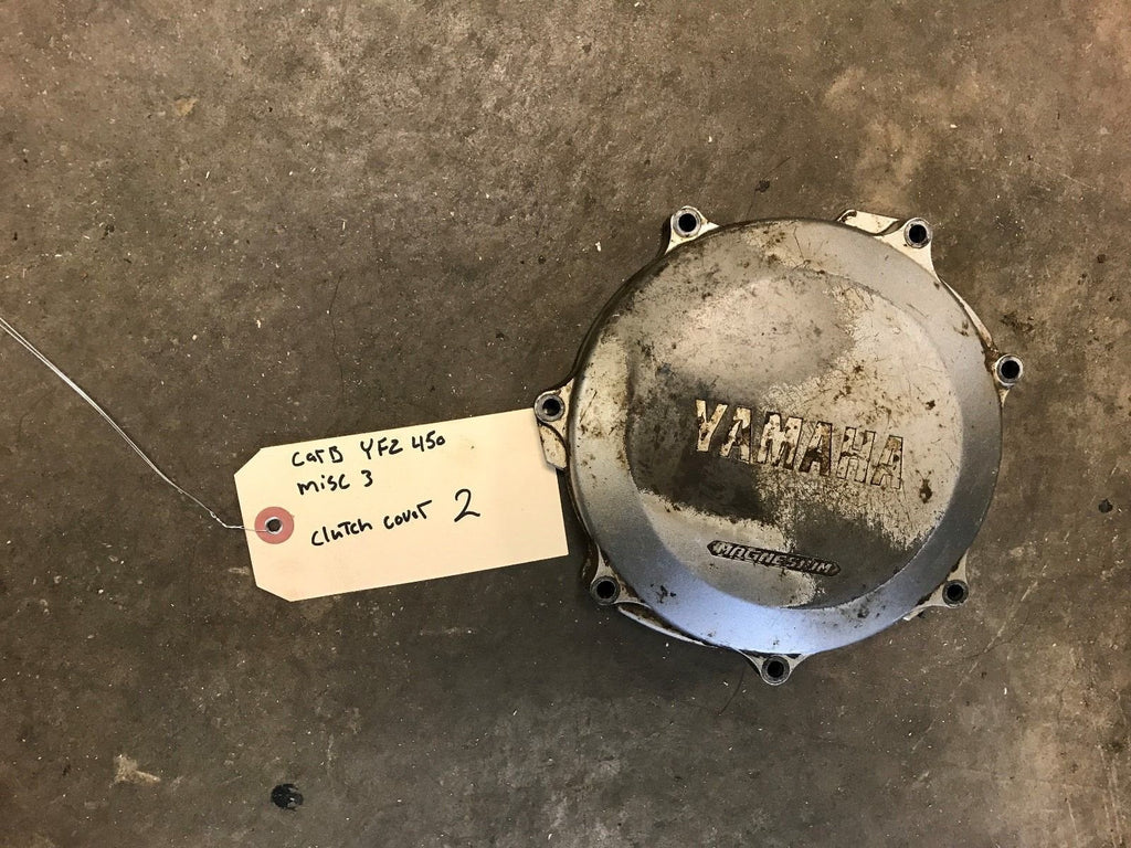Yamaha YFZ 450 Carb Model (#3) Clutch Cover 2
