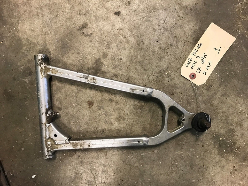 Yamaha YFZ 450 Carb Model (#3) Left Upper A Arm 1