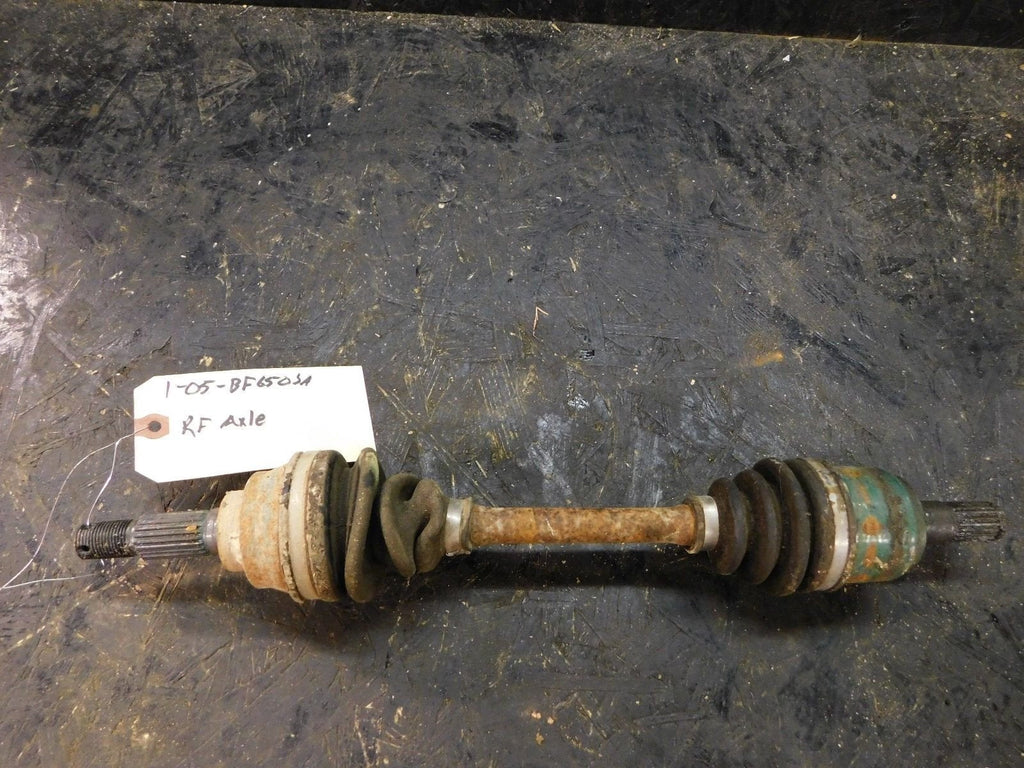 2005 Kawasaki Brute Force 650SRA Right Front Axle
