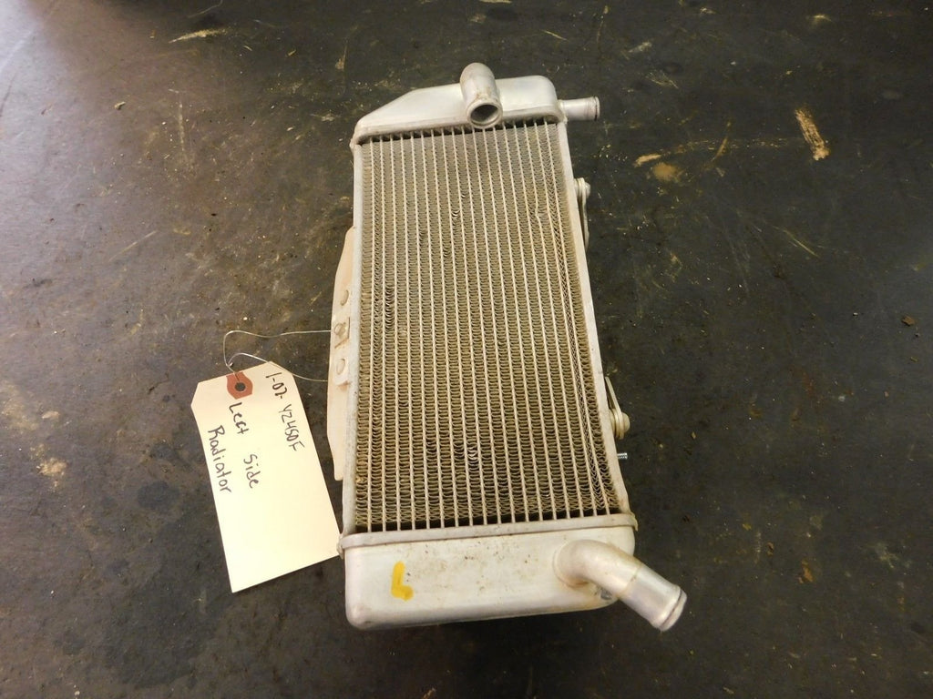 2007 Yamaha YZ450F Left Side Radiator