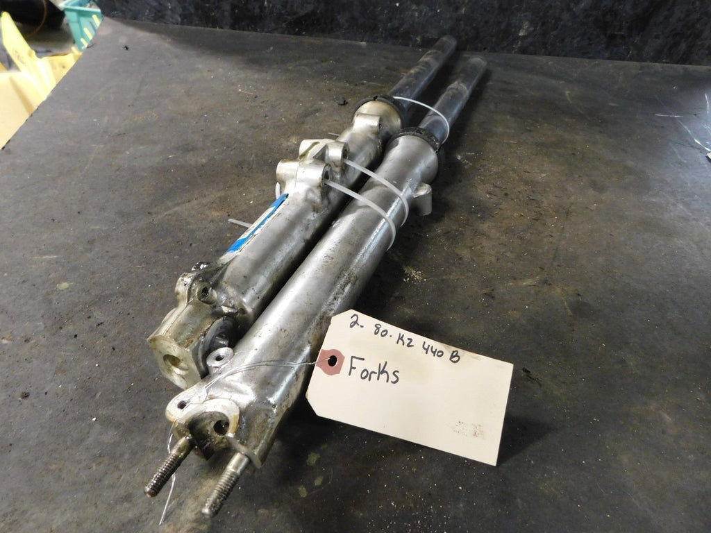 1980 Kawasaki KZ440B Forks