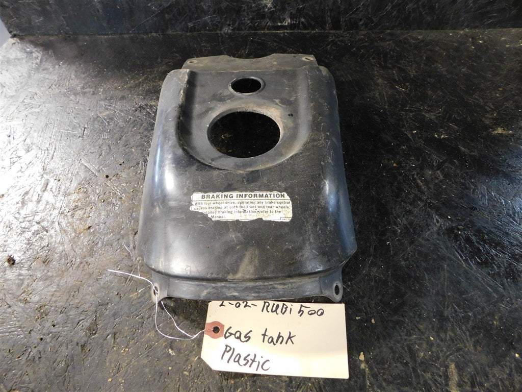 2002 Honda Rubicon 500 Fuel / Gas Tank Cover Plastic