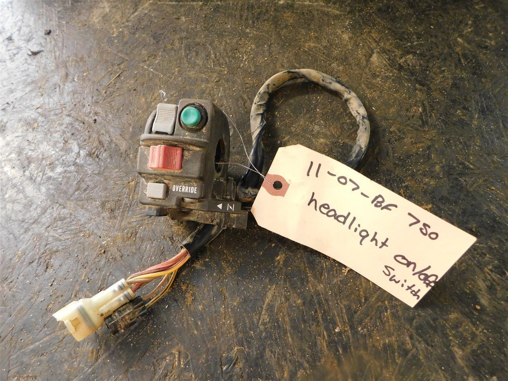 2007 Kawasaki Brute Force 750 Headlight Switch