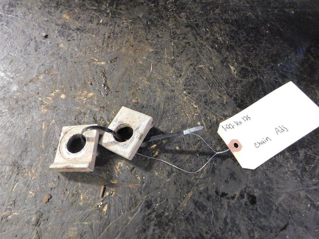 1992 Kawasaki KX125 Chain Adjusters