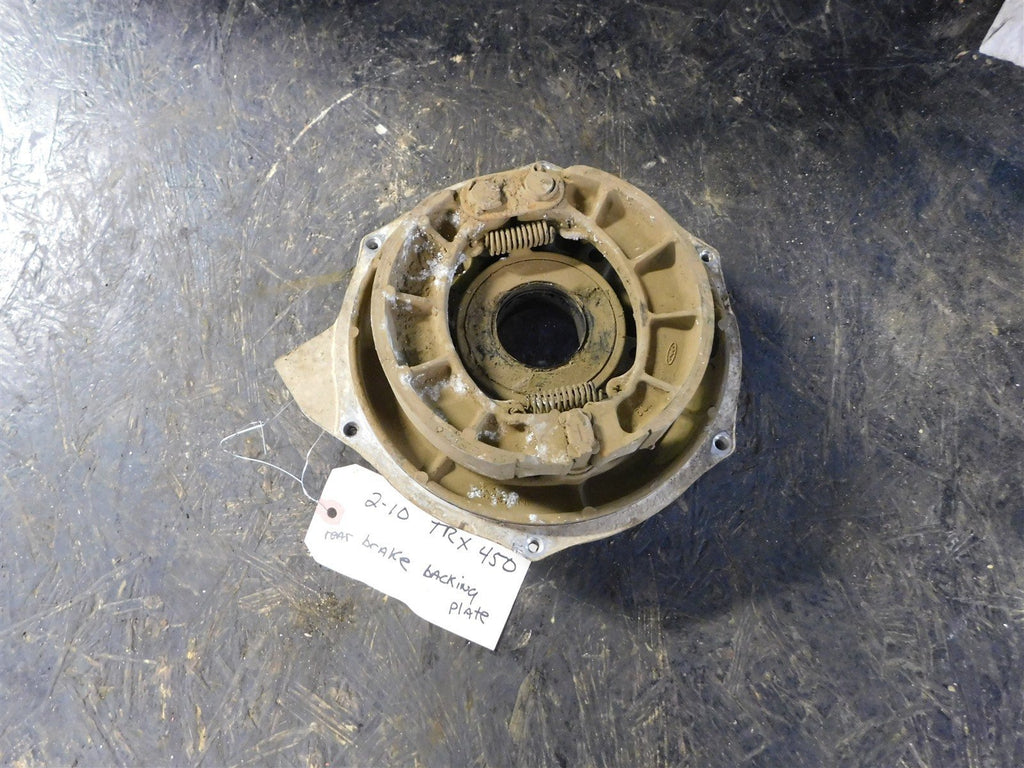 2010 Honda TRX 420 FE Rear Brake Backing Plate