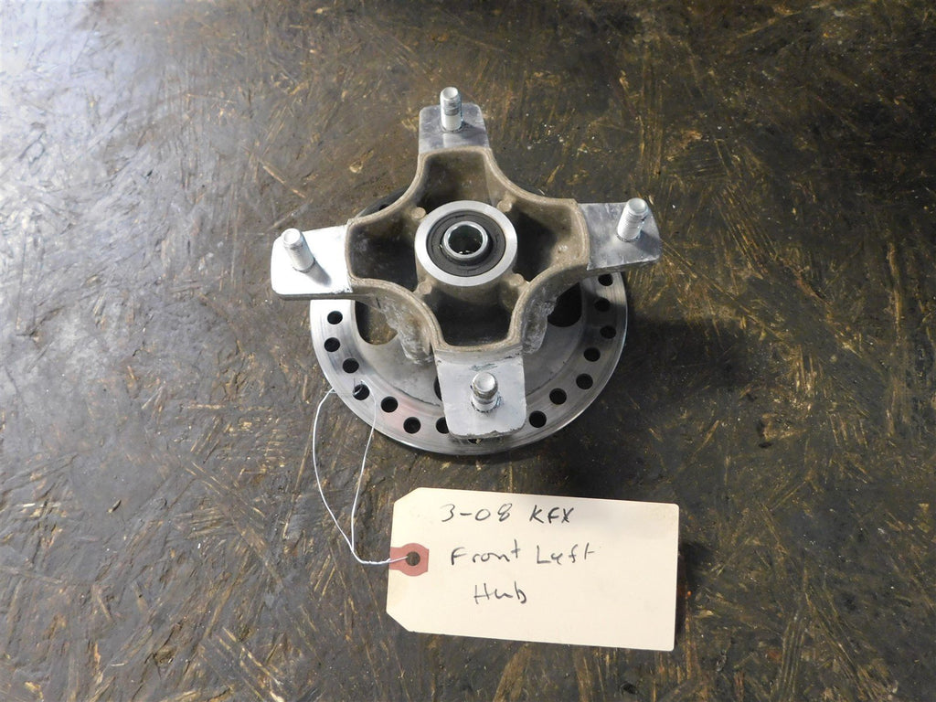 2008 Kawasaki KFX 450 Left Front Wheel Hub
