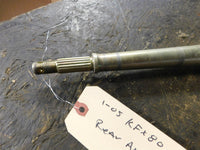 2005 Kawasaki KFX 80 Rear Axle