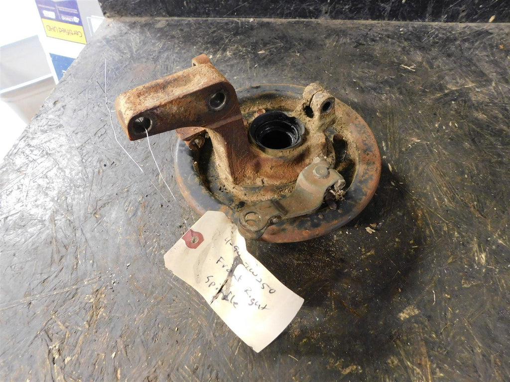 1994 Yamaha Timber Wolf 250 Right Front Spindle & Brake Backing Plate