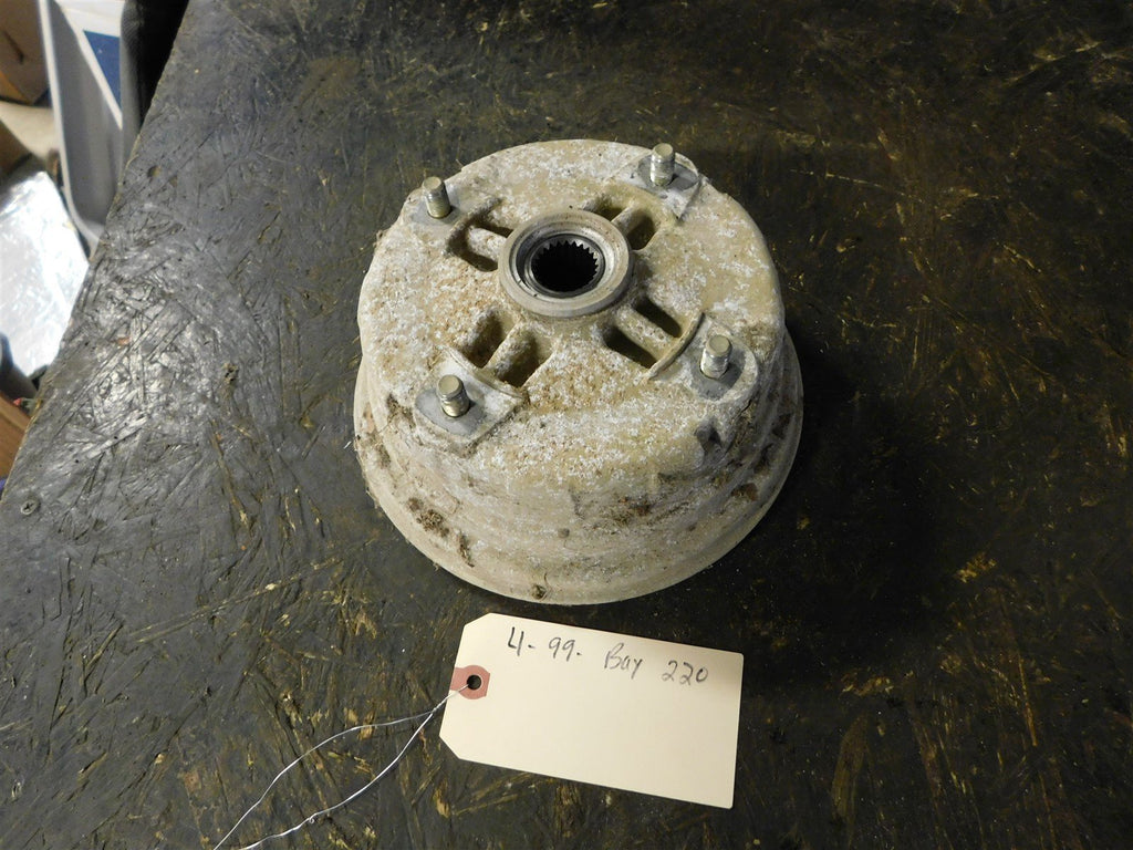 1999 Kawasaki Bayou 220 Right Rear Brake Drum / Hub